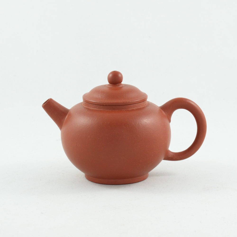 Yixing 1980's Zhuni JuLun Zhu Shape Chinese Teapot #3