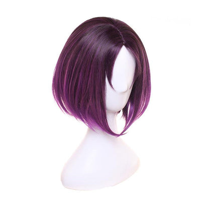 Miss Kobayashi's Dragon Maid Elma Short Purple Cosplay Wigs
