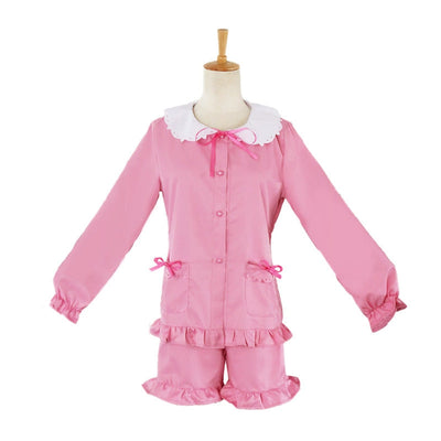Anime Eromanga Sensei Sagiri Izumi Pink Pajamas Cosplay Costume