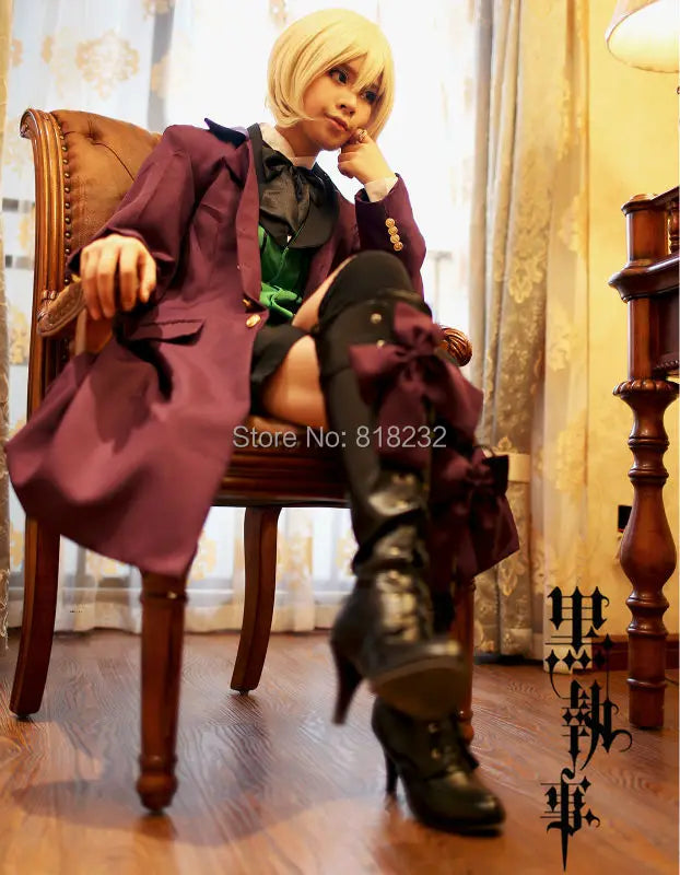 Black Butler Alois Trancy Cosplay Costume — Uniform