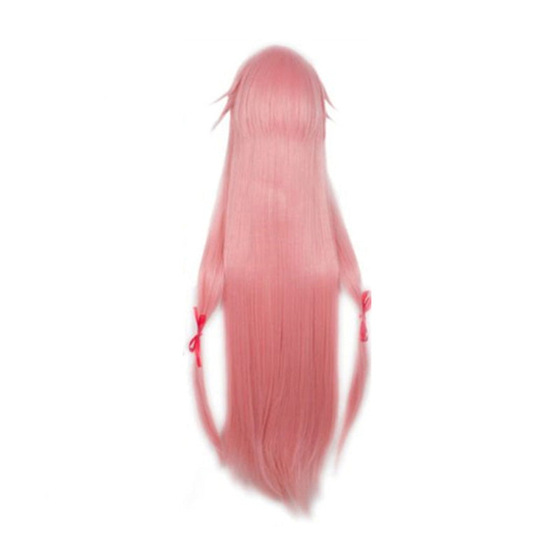 Anime Future Diary Yuno Gasai Long Pink Cosplay Wigs