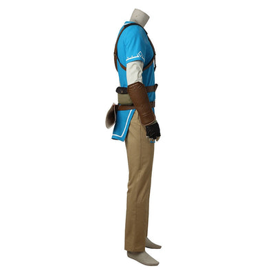 The Legend of Zelda: Breath of the Wild Link Outfits Cosplay Costume