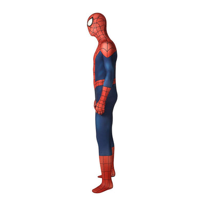Ultimate Spider-Man Season 1 Peter Parker Elastic Force Jumpsuit Cosplay Costume