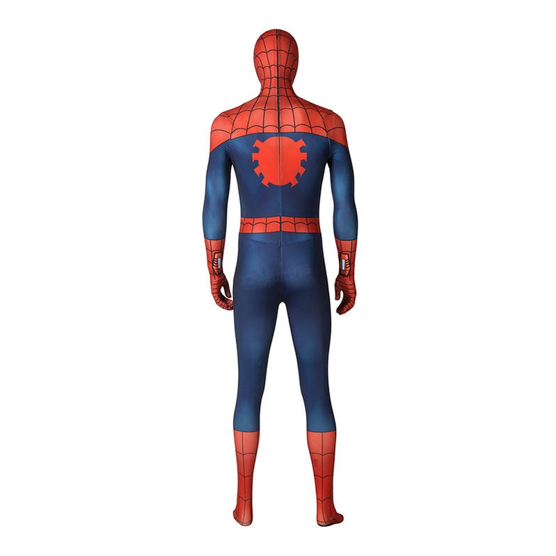 Ultimate Spider-Man Season 1 Peter Parker Elastic Force Jumpsuit Cosplay Costume