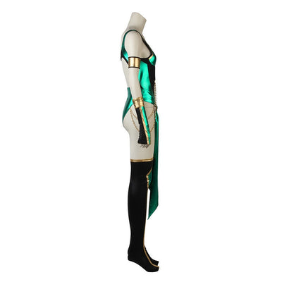 Game Mortal Kombat Jade Outfits Cosplay Costume