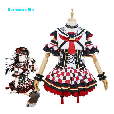 LoveLive!Sunshine!! Takami Chika and Aqours All Members First Month Uniform Cosplay Costume