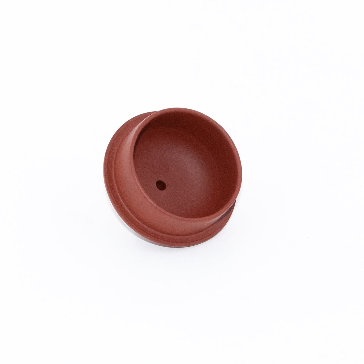Yixing 1980's Zhuni Lipi Pear Shape Chinese Teapot (Olive Nod) #8