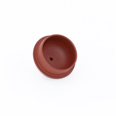 Yixing 1980's Zhuni Lipi Pear Shape Chinese Teapot (Olive Nod) #8