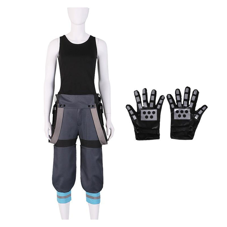 Fire Force Maki Oze Fire Suit Cosplay Costume