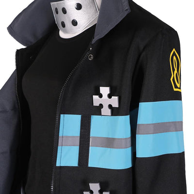 Fire Force Maki Oze Fire Suit Cosplay Costume