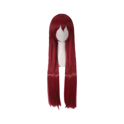 Anime Steins;Gate Makise Kurisu Long Wine Red Cosplay Wigs