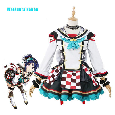 LoveLive!Sunshine!! Takami Chika and Aqours All Members First Month Uniform Cosplay Costume