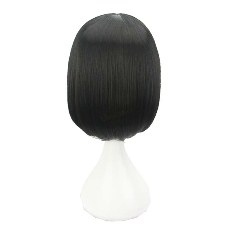 Attack on Titan Mikasa Ackerman Short Black Cosplay Wigs