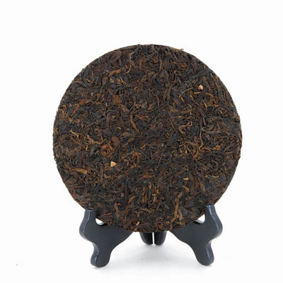 1990's Zhong Cha Yellow Mark Iron Mold Pu-erh Tea Cake (Raw/Sheng)