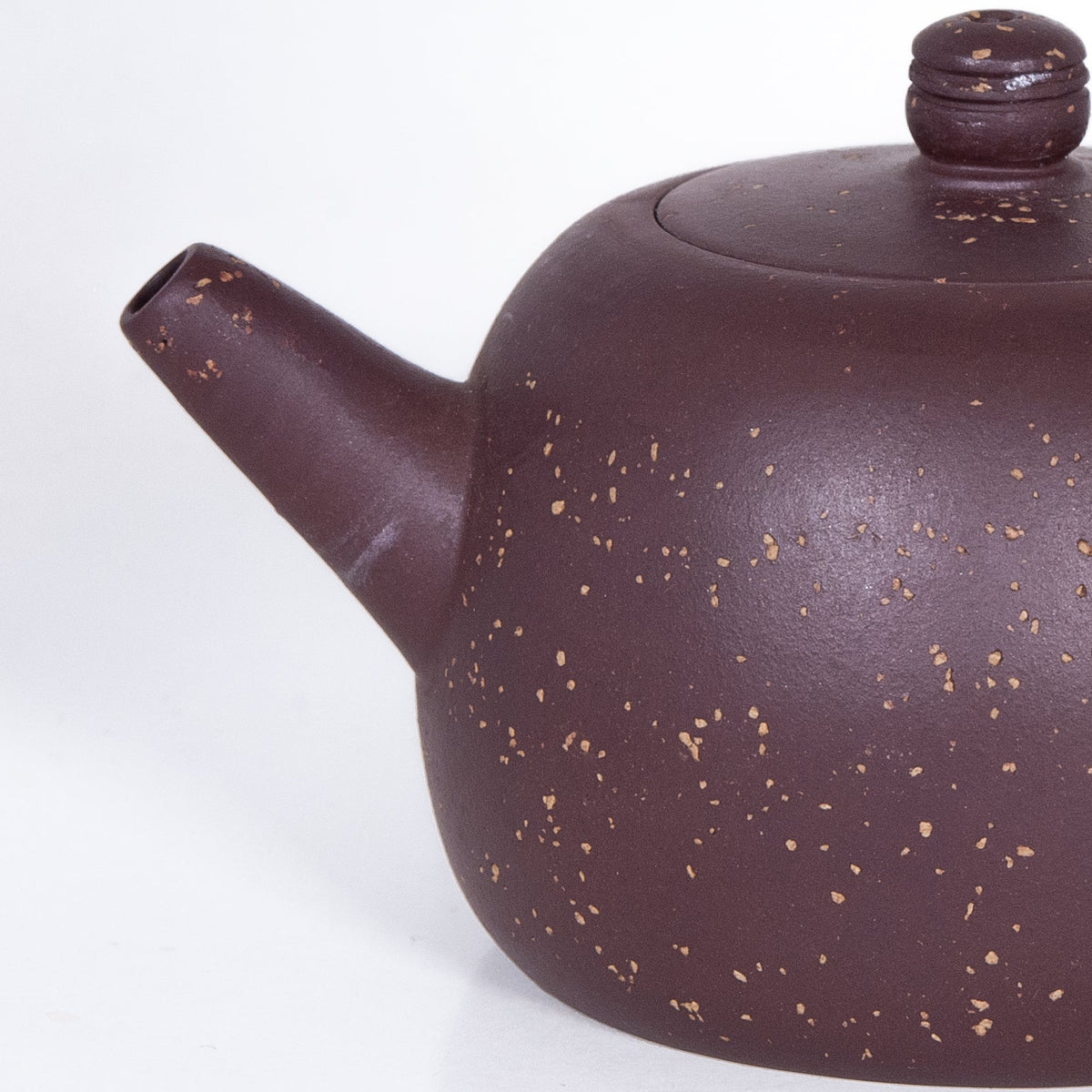 Yixing Zini Bright Stars In The Sky Jin Lan Shape Chinese Teapot 35  (Pointed Ear)