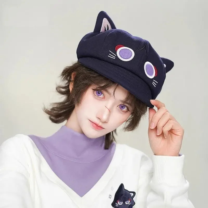 Genshin Impact Wanderer Cat-Ear Beret — Cosplay Hat