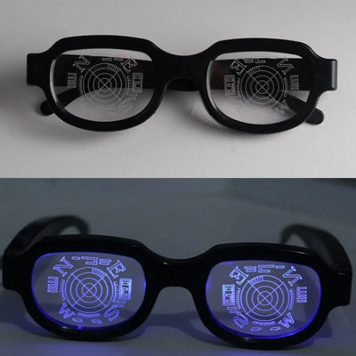 Detective Conan LED Light-Up Glasses — Cosplay Prop