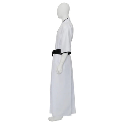 Bleach Hollow Ichigo Cosplay Costume — White Shinigami Kimono