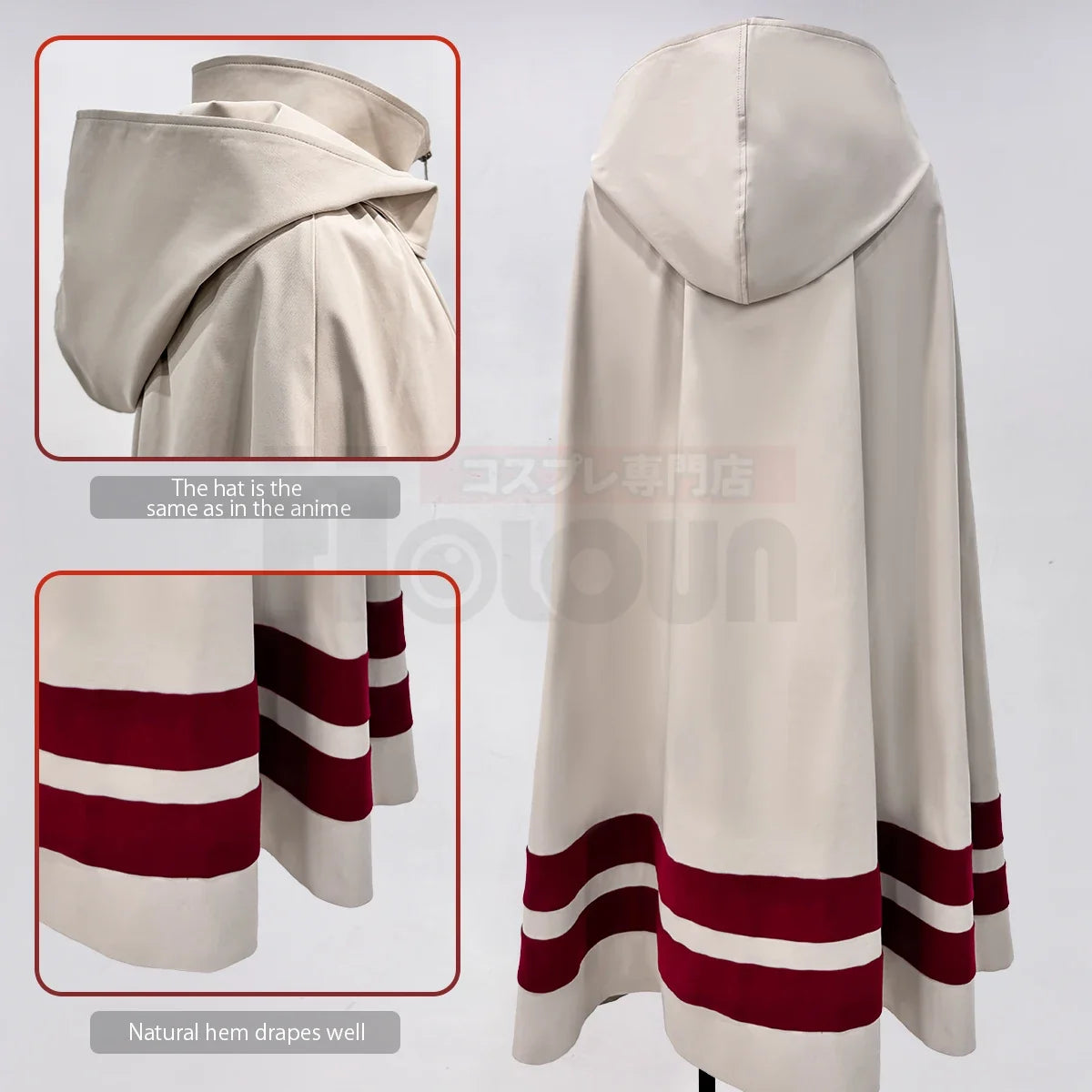 Naruto Cosplay Cloak — Uzumaki, Sakura, Hinata & Kakashi