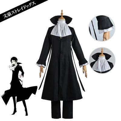 Bungo Stray Dogs Akutagawa Ryunosuke Cosplay Costume