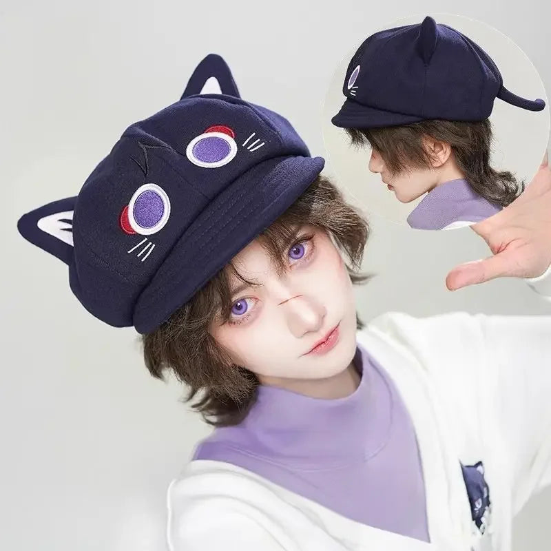 Genshin Impact Wanderer Cat-Ear Beret — Cosplay Hat