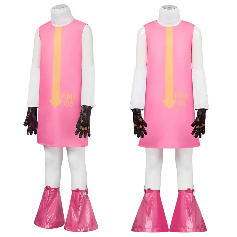 One Piece Dr. Vegapunk (Lilith #05) Cosplay Costume — Pink Dress