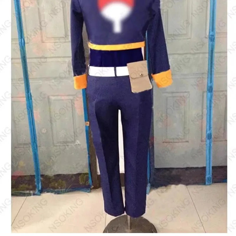 Anime Naruto The Last Ninja Suit Cosplay Costume – Obito & Kakashi Uniform Full Set