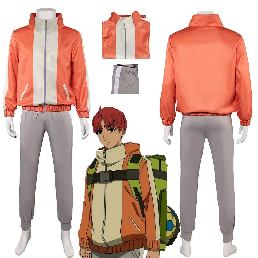 Dandadan Jiji Cosplay Costume — Coat & Pants