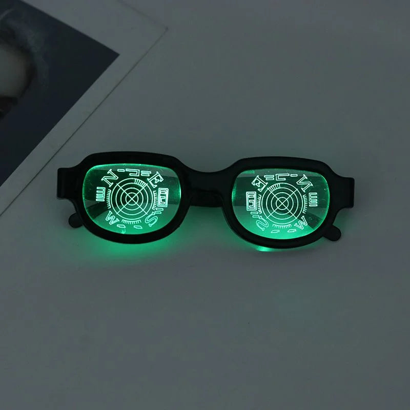 Detective Conan LED Light-Up Glasses — Cosplay Prop