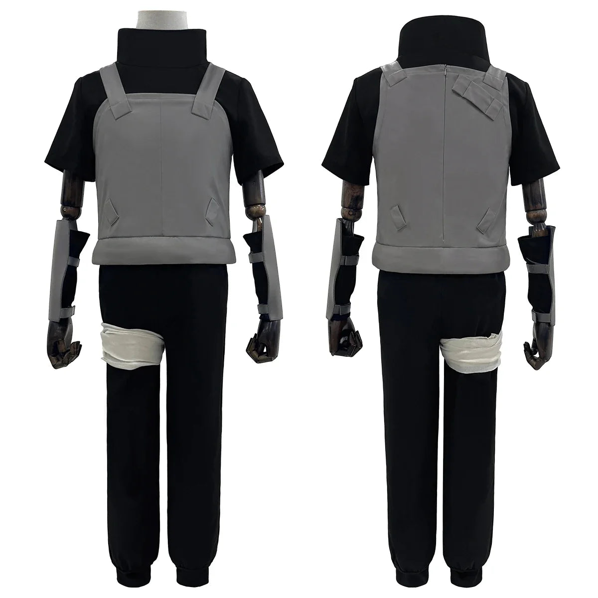 Naruto Itachi ANBU Cosplay Costume — Vest, Shirt & Pants