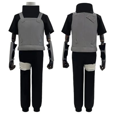 Naruto Itachi ANBU Cosplay Costume — Vest, Shirt & Pants