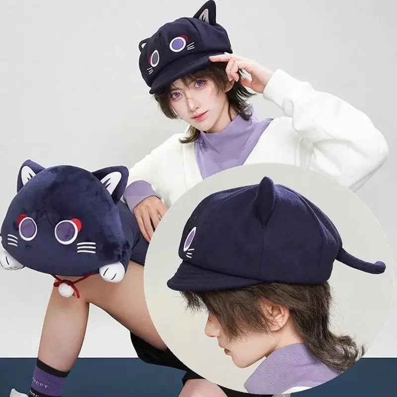 Genshin Impact Wanderer Cat-Ear Beret — Cosplay Hat