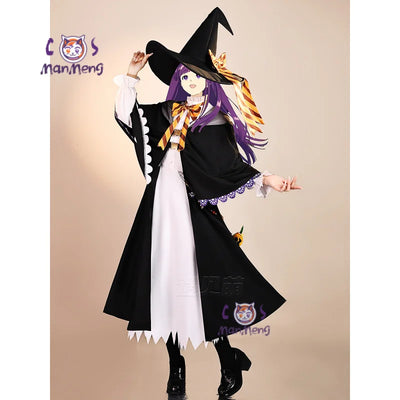Frieren Fern Cosplay Costume — Dress, Hat & Cloak