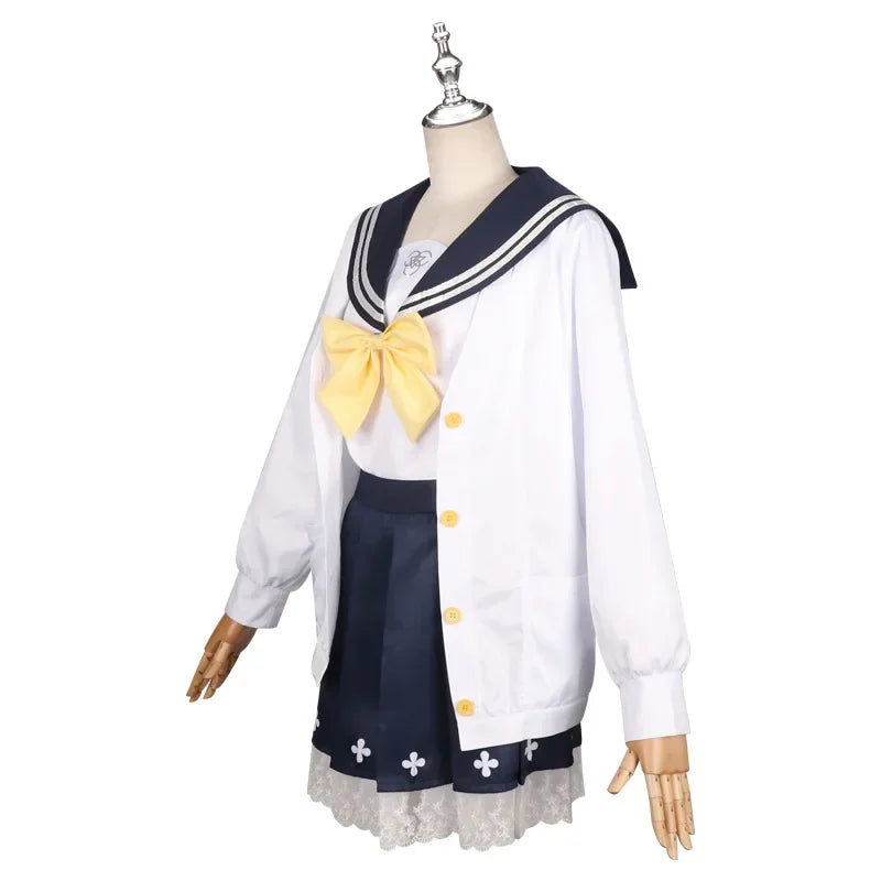 Blue Archive Hifumi Ajitani Cosplay Costume — with Wig