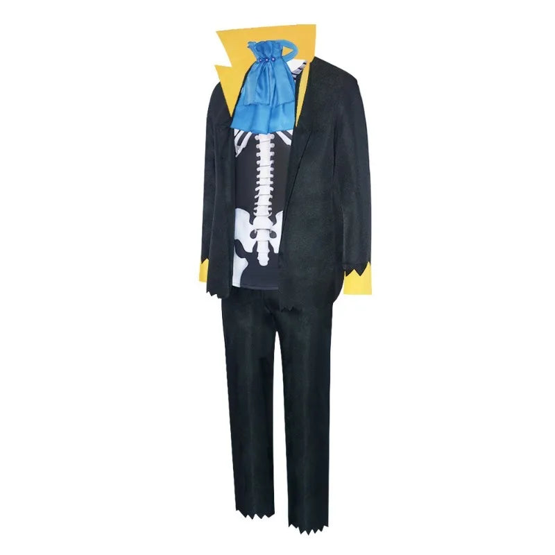 One Piece Brook (Soul King) Cosplay Costume — Full Set