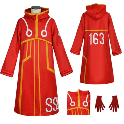 One Piece Luffy (Egghead) Cosplay Costume — Robe & Hat