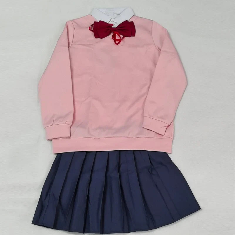 Dandadan Momo Ayase Cosplay Costume — School Uniform & Accessories