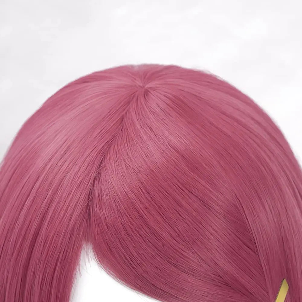 Anime Naruto Kushina Uzumaki Cosplay Wig – Heat Resistant Wine Red Long Wig