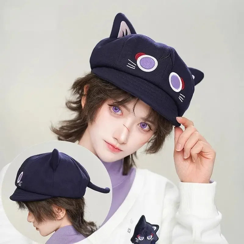 Genshin Impact Wanderer Cat-Ear Beret — Cosplay Hat