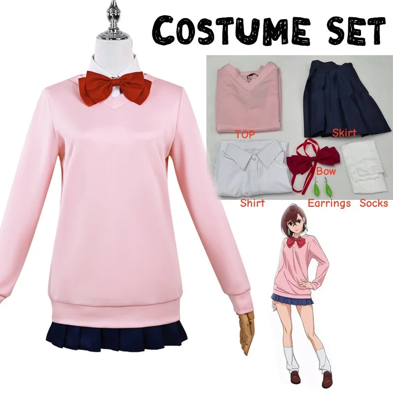 Dandadan Momo Ayase Cosplay Costume — School Uniform & Accessories