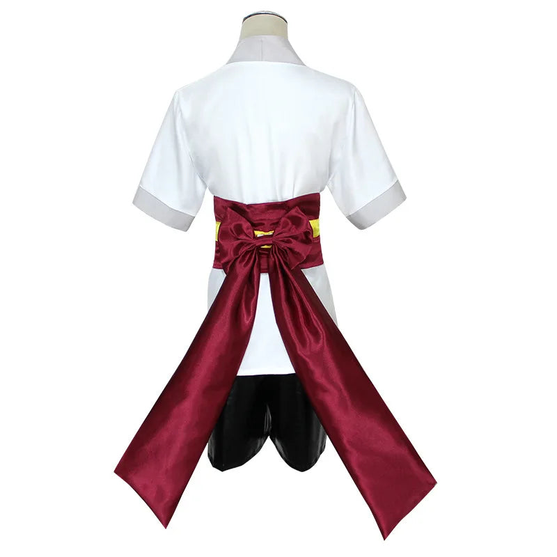Hunter x Hunter Machi Cosplay Costume — with Pink Wig