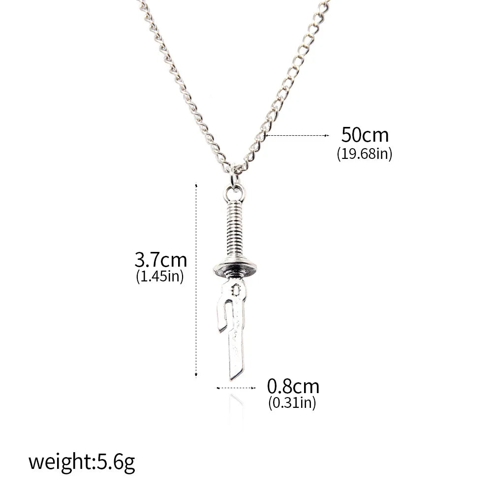 Jujutsu Kaisen Toji Inverted Spear Pendant Necklace — Cosplay