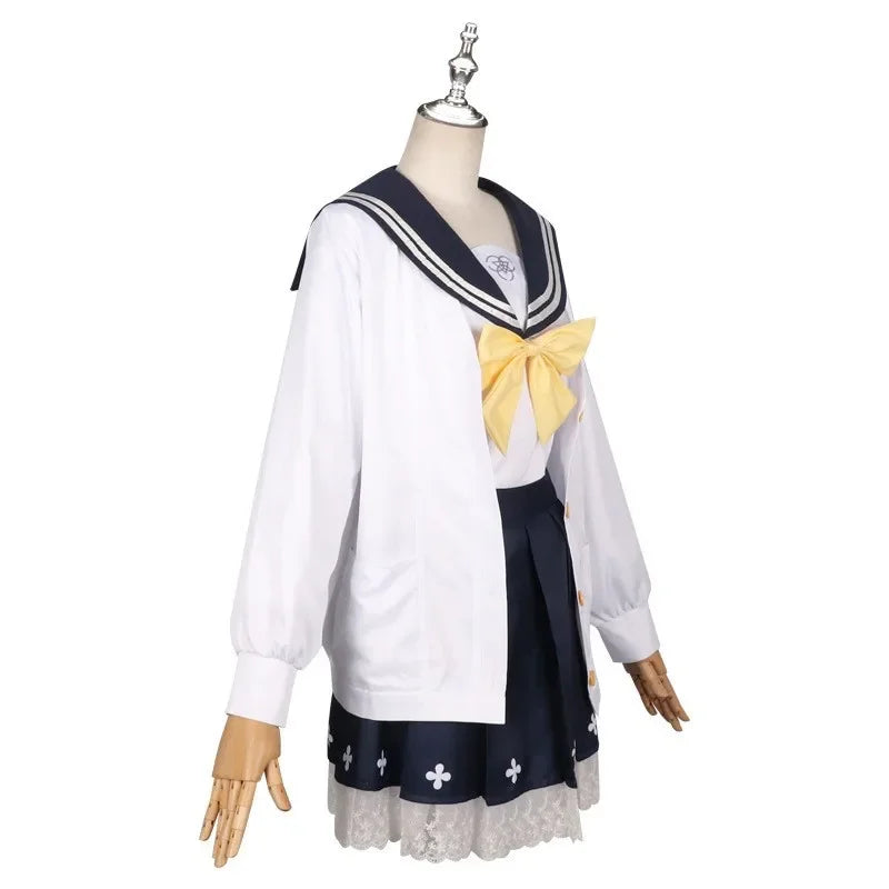 Blue Archive Hifumi Ajitani Cosplay Costume — with Wig