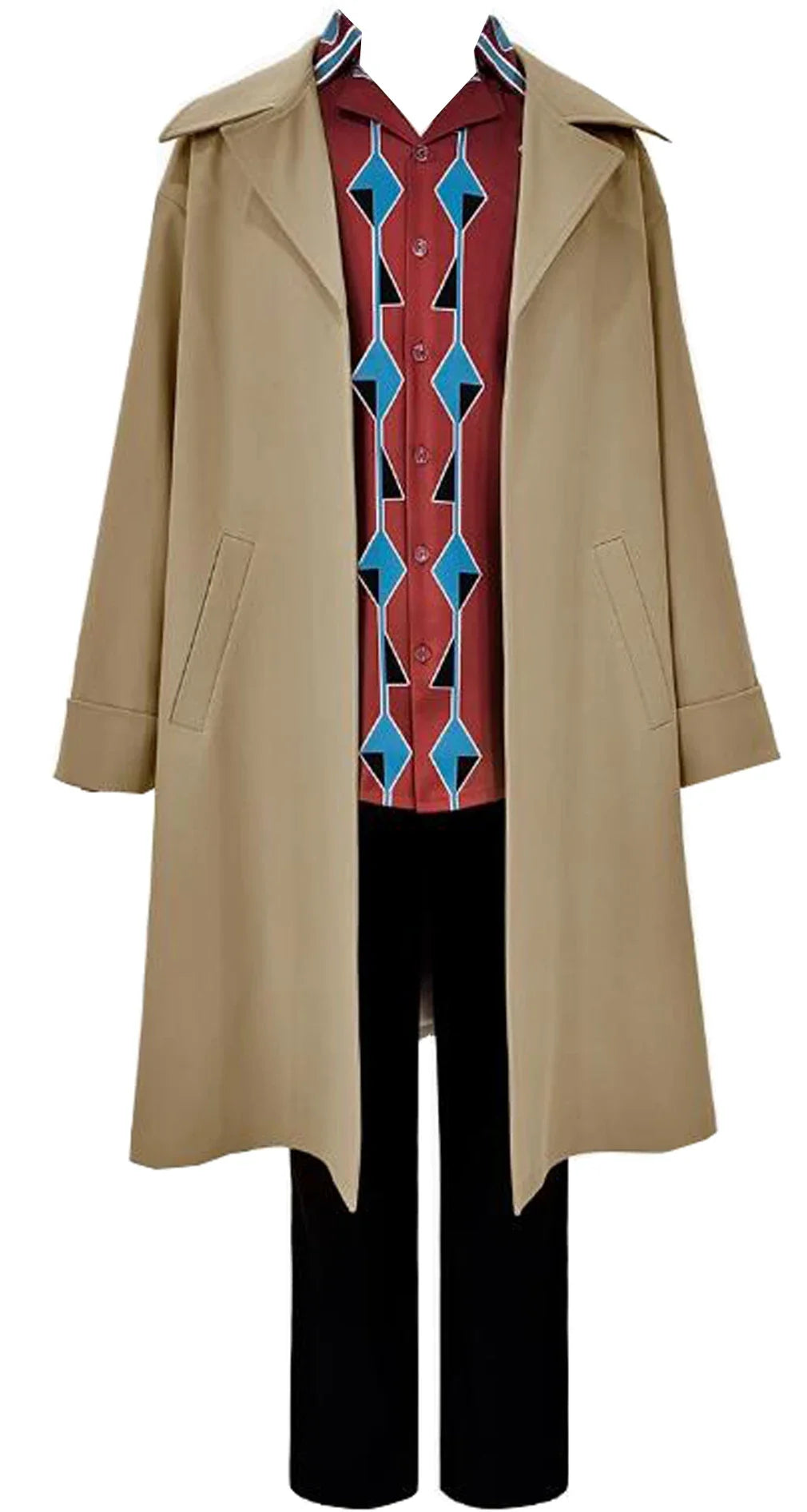 Sakamoto Days Nagumo Cosplay Costume — Cloak & Uniform Set