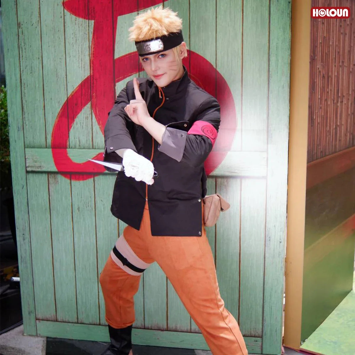 Naruto Uzumaki Cosplay Costume — Adult Unisex Full Set