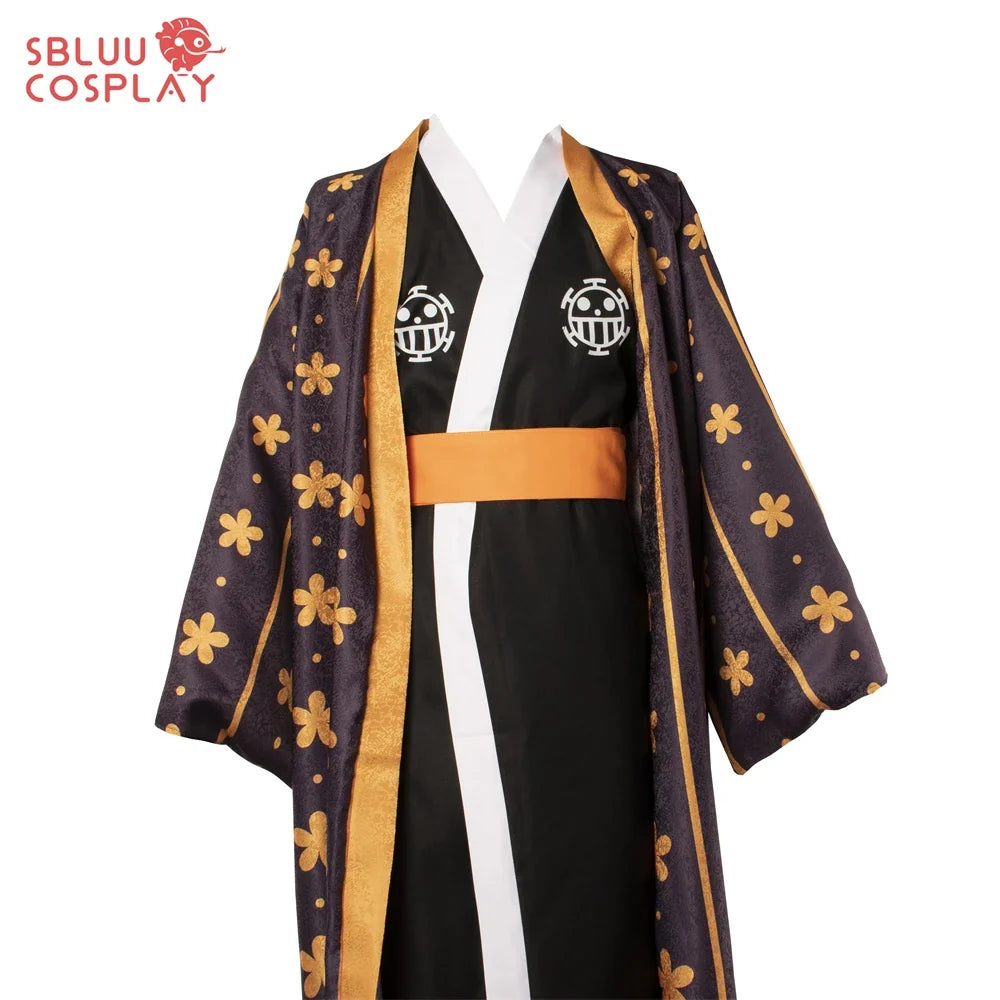 One Piece Trafalgar Law (Wano) Cosplay Kimono
