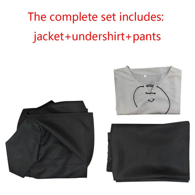 Attack on Titan Eren Yeager Cosplay Costume — Hooded Trench, Shirt & Pants
