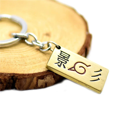 Anime Naruto Mask Enamel Keychain – Alloy Car Key Ring & Bag Pendant for Cosplay