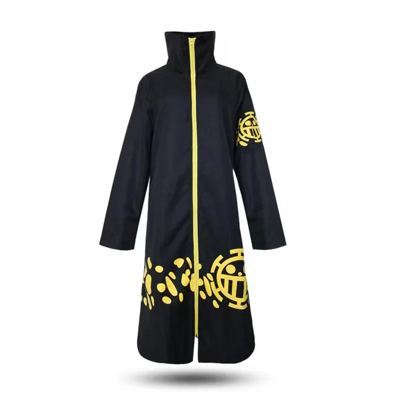 One Piece Trafalgar Law Cosplay Coat — Long Windbreaker