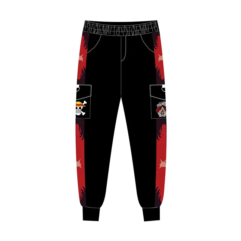 One Piece Zoro & Luffy Joggers — Cosplay Sweatpants